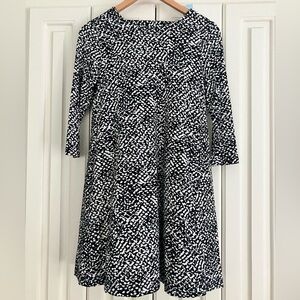 LOFT XS Petite 3/4‎ Sleeved Flowy Tunic Mini Dress NWT